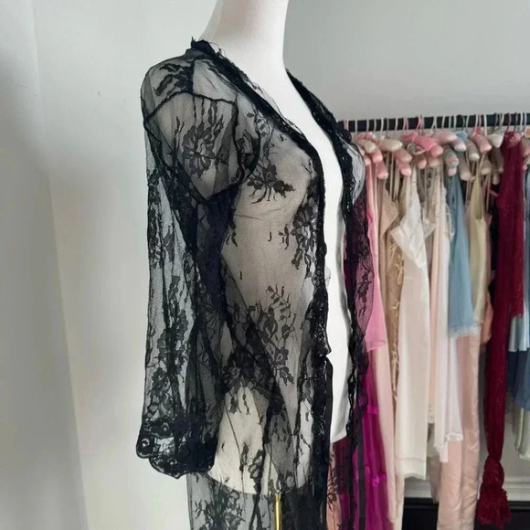 New whimsygoth kimono duster Fairycore M - Picture 4 of 7